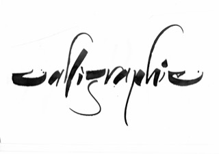CALLIGRAPHIE LATINE