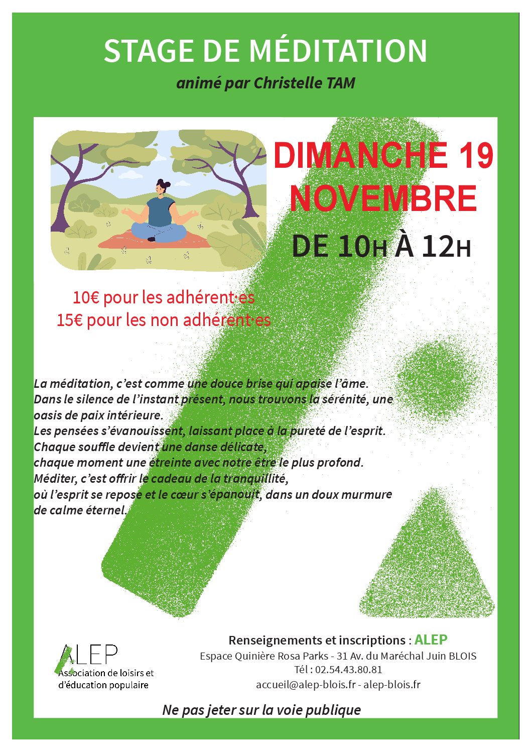 flyer meditation format wp